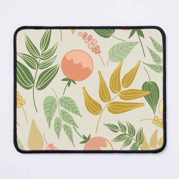 Item preview, Pastel Leaves and berries designed and sold by HoddyDesign.
