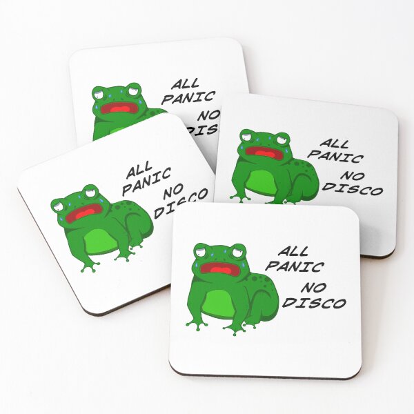 Item preview, All Panic No Disco Frog designed and sold by Batmantis275.