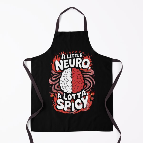 Item preview, A Little Neuro, A Lotta Spicy - Neurodiverse Vibes designed and sold by OwlWorks.