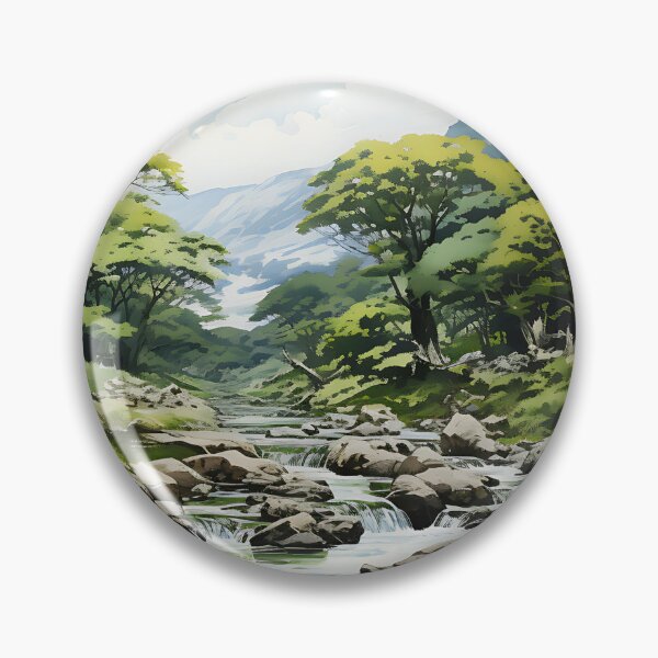Item preview, Japanese Watercolor - Yakushima Kagoshima designed and sold by KootenayDesigns.