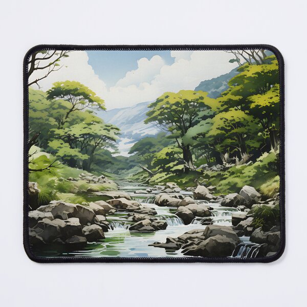 Item preview, Japanese Watercolor - Yakushima Kagoshima designed and sold by KootenayDesigns.