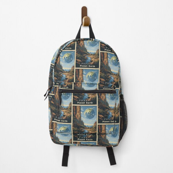 Item preview, Retro Travel Posters Earth Cosmic Travel Destination designed and sold by Piotrek0001.