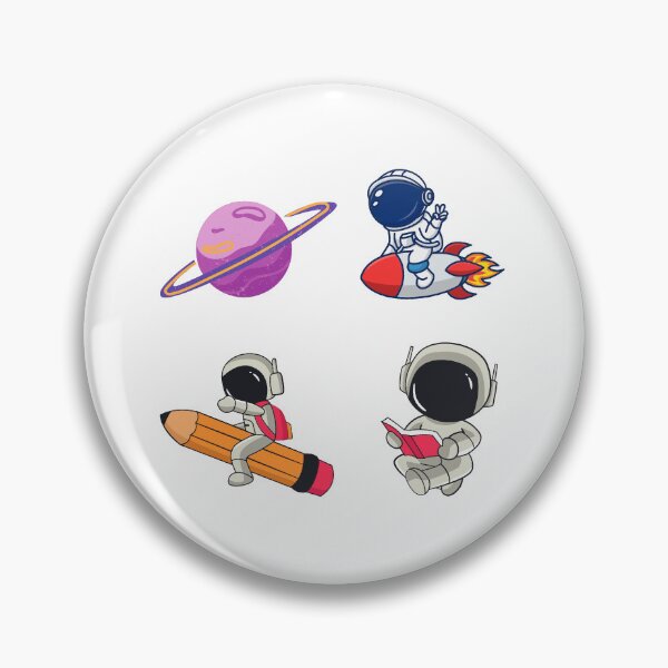 Item preview, Astronaut Sticker Pack designed and sold by InfiniteSticker.