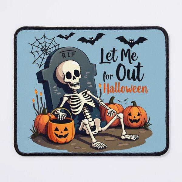 Item preview, Let Me Out – Skeleton Escapes the Graveyard designed and sold by  MAD's Recreation Studio.