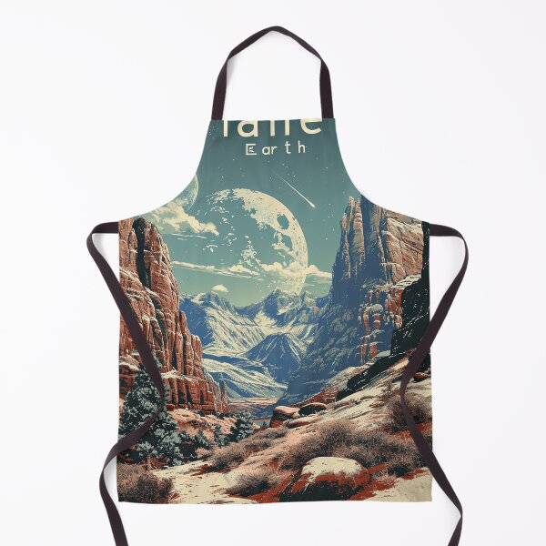 Item preview, Retro Travel Posters Earth Cosmic Travel Destination designed and sold by Piotrek0001.