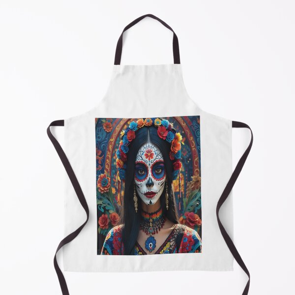 Item preview, Catrina of Spanish origin in color designed and sold by CultureCatrinas.