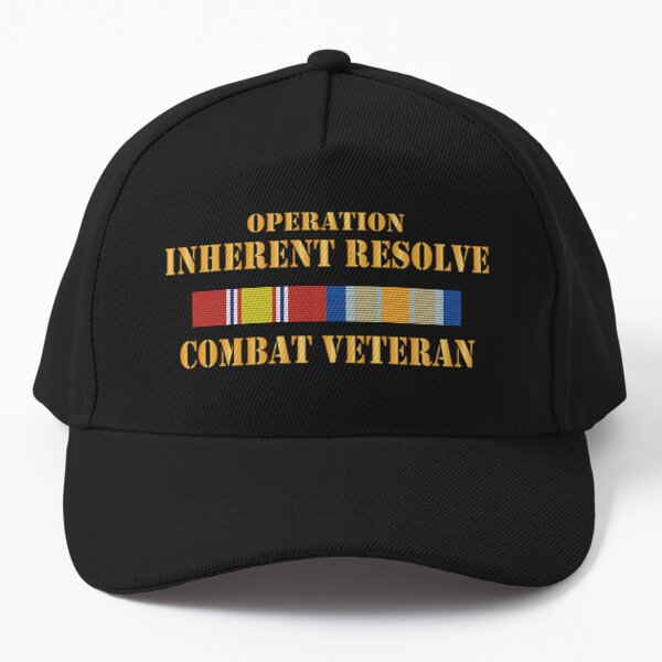 Vista previa del artículo con la obra «Barra de servicio de resolución inherente de Opn (OIR) - Veterano de combate X 300», diseñado y vendido por Military Insignia Products.