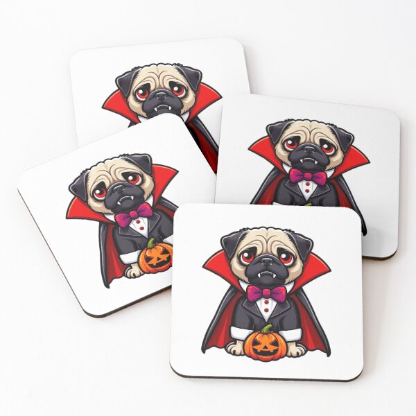 Item preview, Vampire Pug Spookiness designed and sold by EpicPaws.