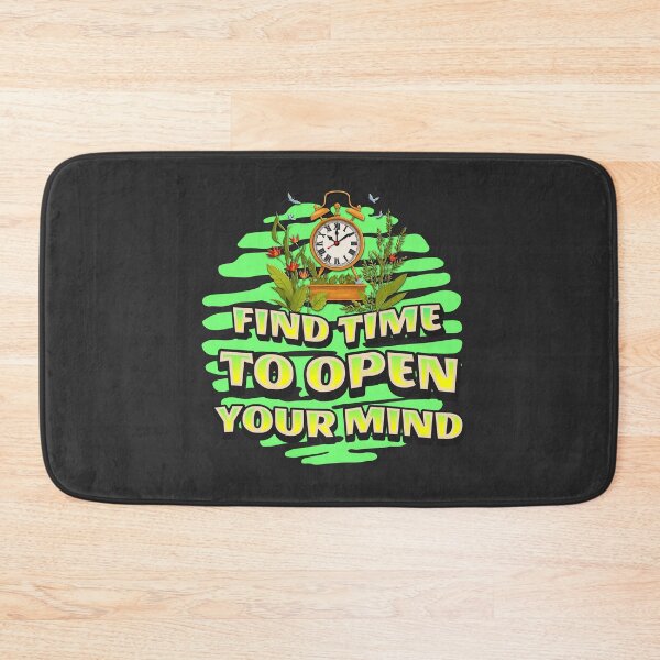 Item preview, Positive Affirmations – Retro "Find time to open your mind" Design for T-Shirts, Mugs, Stickers & More designed and sold by artedigital99.
