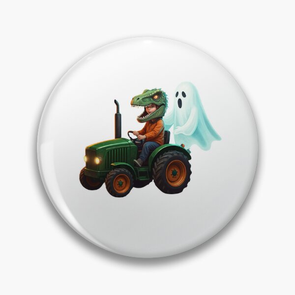 Item preview, HALLOWEEN BOY |  TRACTOR  | Boy Gift  | spooky ghost designed and sold by FitEnvy.
