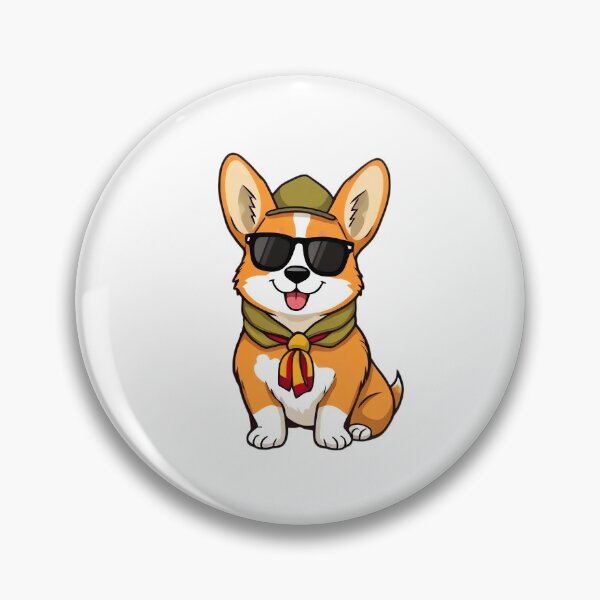 Item preview, Adventure Scout Corgi designed and sold by EpicPaws.