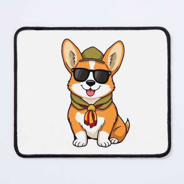 Item preview, Adventure Scout Corgi designed and sold by EpicPaws.