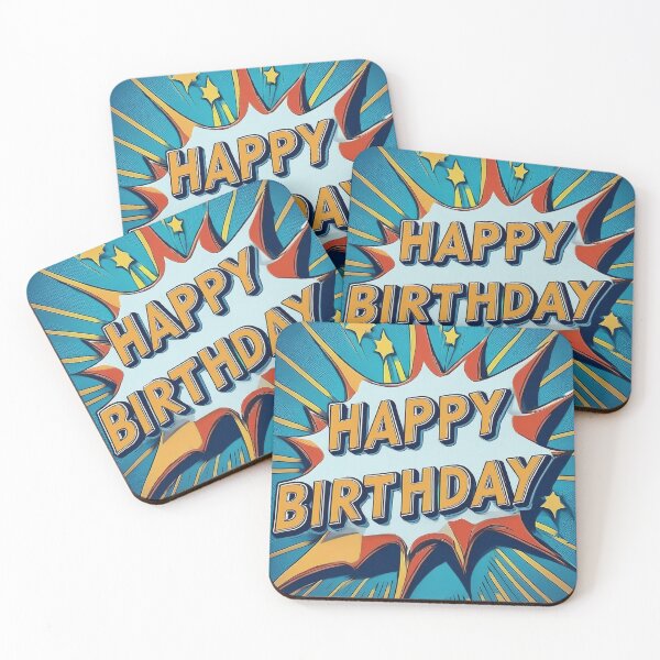Item preview, Exploding Happy Birthday Greeting designed and sold by Adam Regester.
