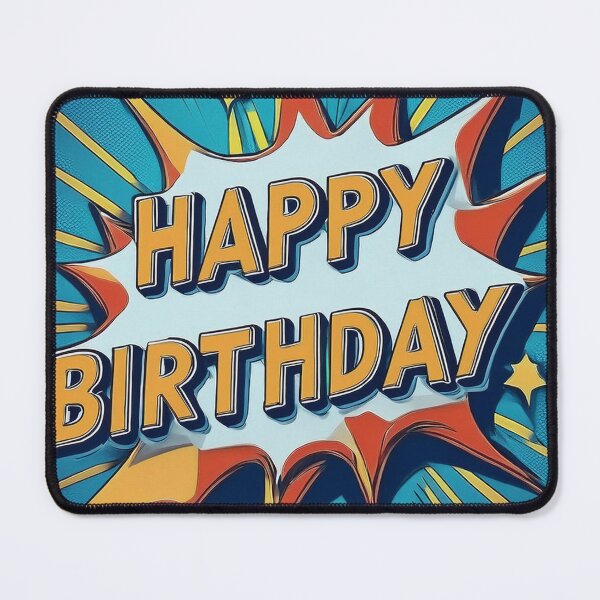 Item preview, Exploding Happy Birthday Greeting designed and sold by Adam Regester.