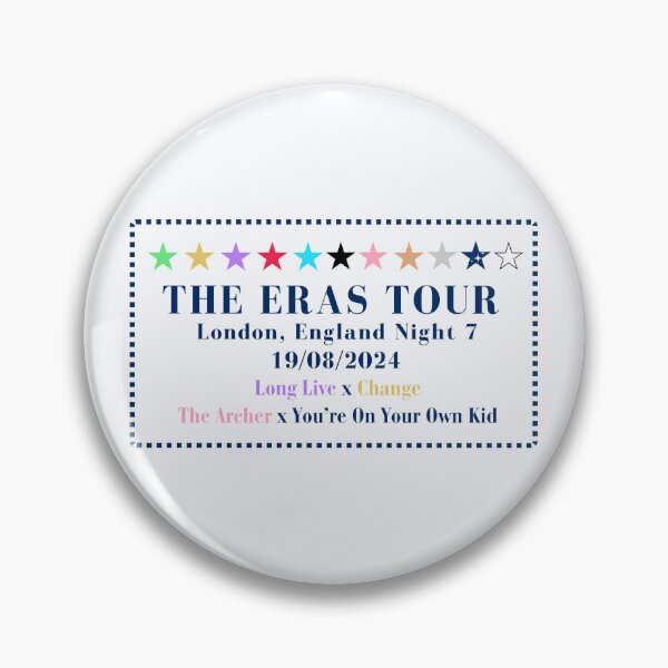Item preview, London Night 7 Eras Tour Surprise Songs designed and sold by LisaMichelleArt.