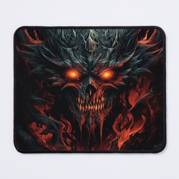 Item preview, Hellish Skull: Demonic Horror Graphic designed and sold by Creet-Design.