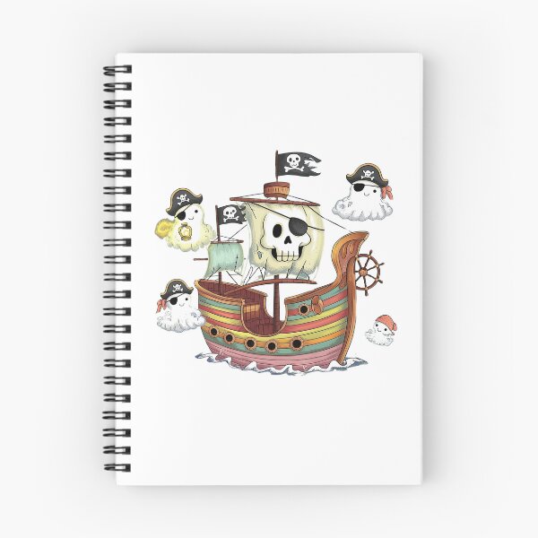 Item preview, haunted cute pirate ship designed and sold by szidi04.