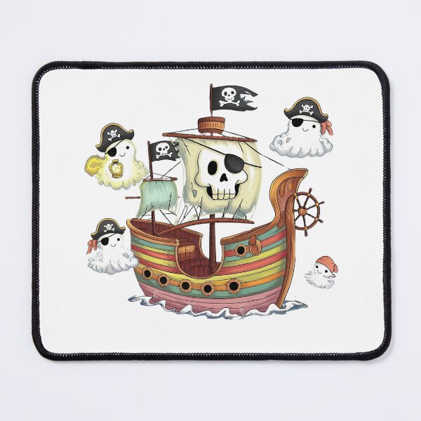 Item preview, haunted cute pirate ship designed and sold by szidi04.