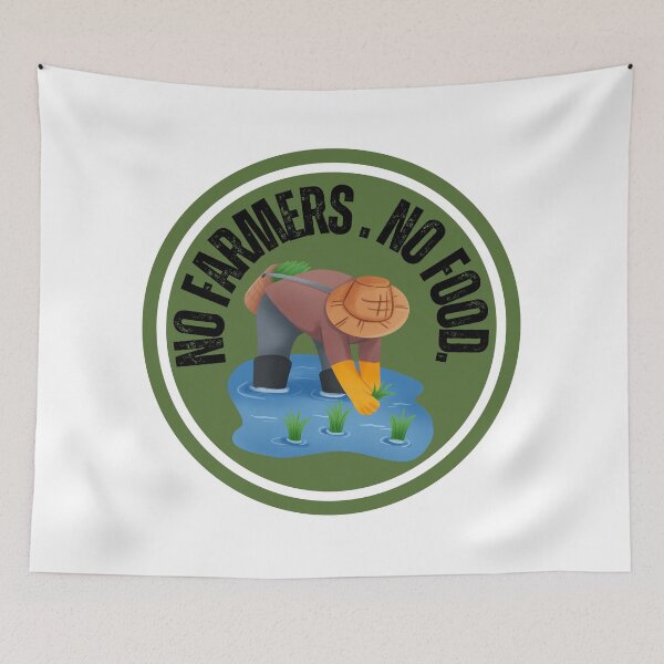 Item preview, Support Farmers, Support Life designed and sold by ZapStickers.