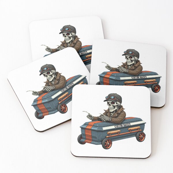 Item preview, Funny Skeleton | Halloween Skeleton | coffin races | Manitou springs | Colorado designed and sold by FitEnvy.