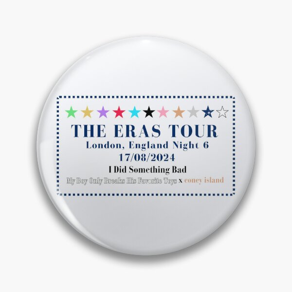 Item preview, London Night 6 Eras Tour Surprise Songs designed and sold by LisaMichelleArt.