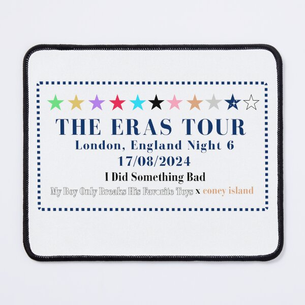 Item preview, London Night 6 Eras Tour Surprise Songs designed and sold by LisaMichelleArt.