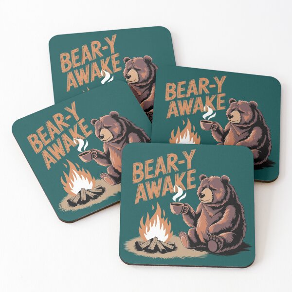 Item preview, Wildlife Coffee: Bear-y Awake designed and sold by Situstshirts.
