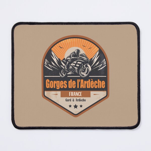 Item preview, Gorges de l'Ardèche France Motorcycling Mountain Design designed and sold by CynthiaGraphics.