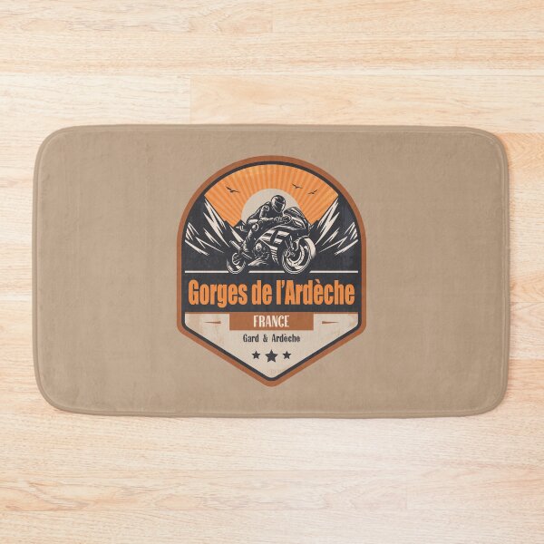 Item preview, Gorges de l'Ardèche France Motorcycling Mountain Design designed and sold by CynthiaGraphics.