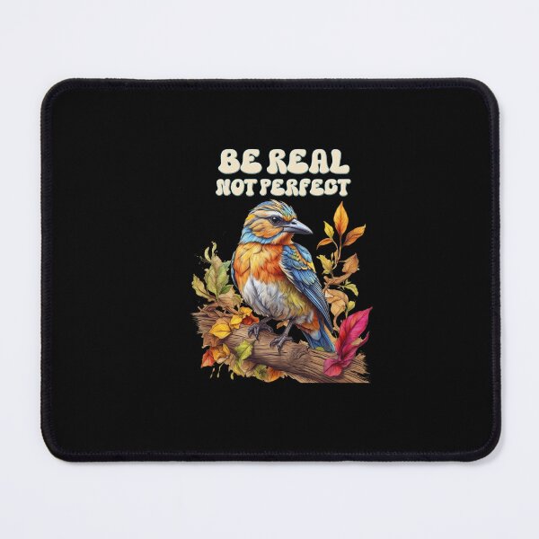 Item preview, Positive Affirmations – Retro "Be real not perfect" Design for T-Shirts, Mugs, Stickers & More designed and sold by artedigital99.
