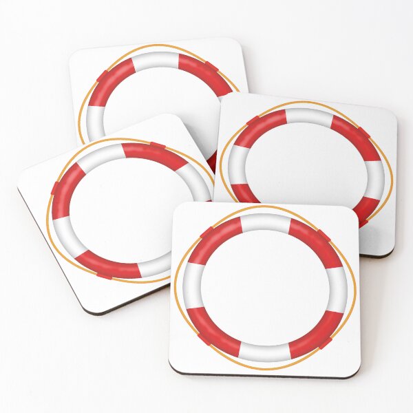 Item preview, Life buoy. Red and white lifebelt  designed and sold by Ermes.S.