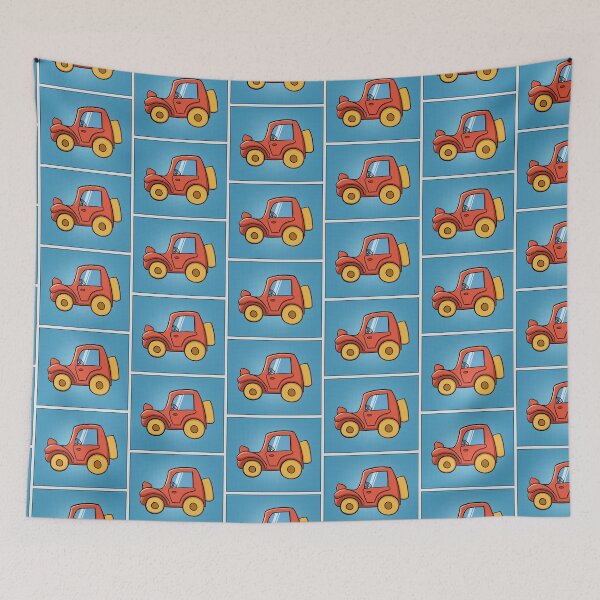 Item preview, Cartoon Red Car designed and sold by Sky-99.