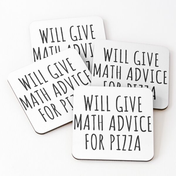 Item preview, Will Give Math Advice For Pizza Funny Math Teacher designed and sold by kamrankhan.