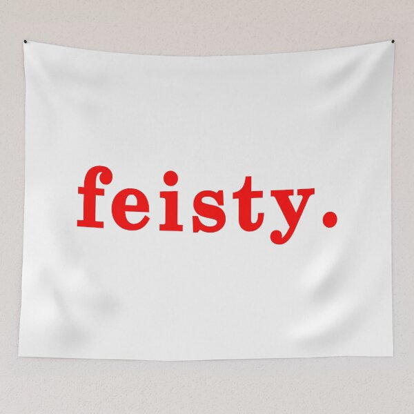 Item preview, Feisty | One Word Quote designed and sold by Jeallan Designs.