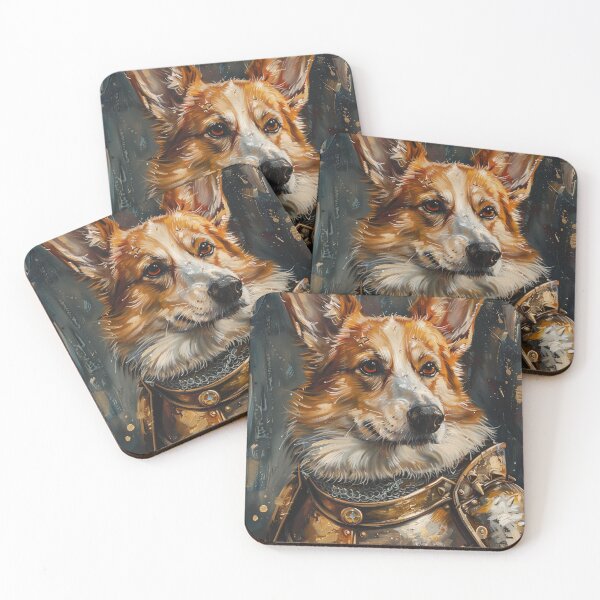 Item preview, Corgi in Armor designed and sold by WillmanArt.