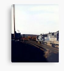 Railroad Locomotive Conrail Metal Print