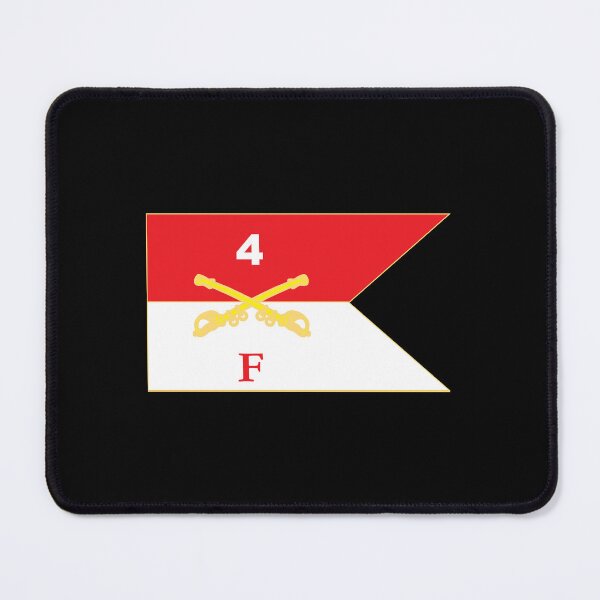 Item preview, F Troop, 4th Cavalry Regiment - Guidon - Std X 300 designed and sold by Military Insignia Products.