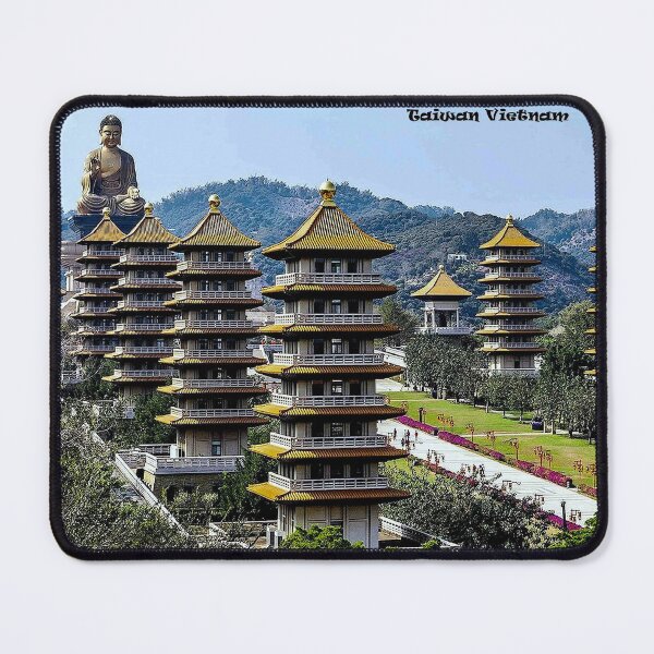Item preview, Guang Shan Monastery Kaohsiung City Travel and Tourism Advertising Print designed and sold by posterbobs.