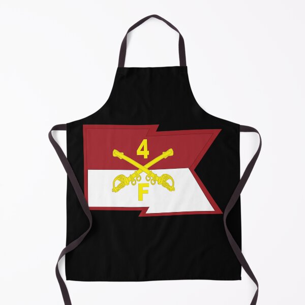 Item preview, F Troop, 4th Cavalry Regiment - Guidon - Waving Straight X 300 designed and sold by Military Insignia Products.
