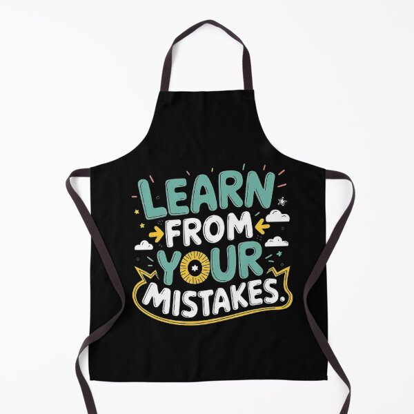 Item preview, Title: Learn from Your Mistakes Inspirational Quote designed and sold by love3617.
