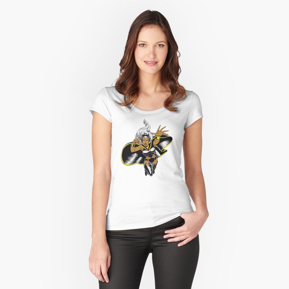 Item preview, Fitted Scoop T-Shirt designed and sold by legendaryskins.