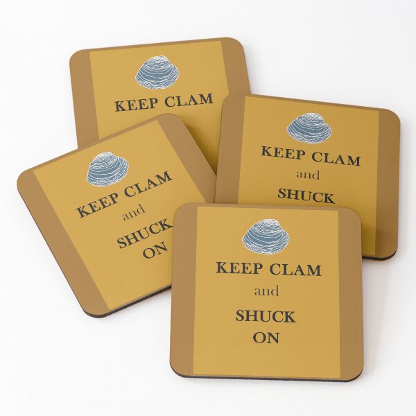 Item preview, Keep Clam and Shuck On designed and sold by BumpsRYC.