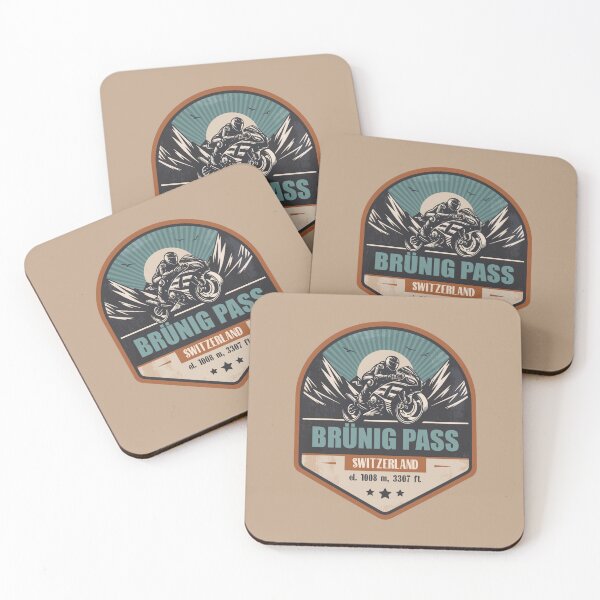 Item preview, Brünig Pass Switzerland Motorcycling Mountain Design designed and sold by CynthiaGraphics.