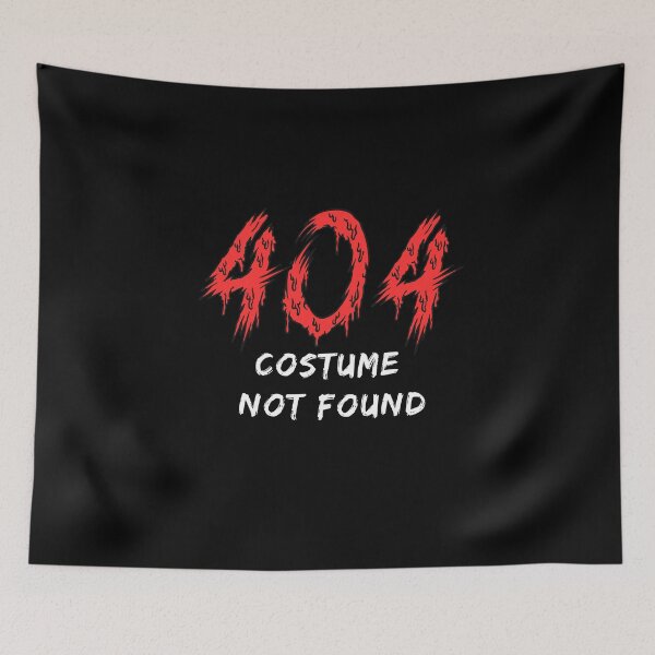 Item preview, 404 costume not found | IT Halloween Costume | Funny Halloween designed and sold by FitEnvy.