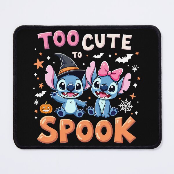 Item preview, Too Cute Too Spook - Halloween Funny Stitches Partying in Spooky Autumn Season designed and sold by TheInkyOwl-TIO.