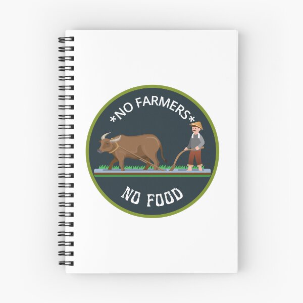 Item preview, No Farmers, No Future designed and sold by ZapStickers.