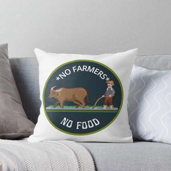Item preview, No Farmers, No Future designed and sold by ZapStickers.