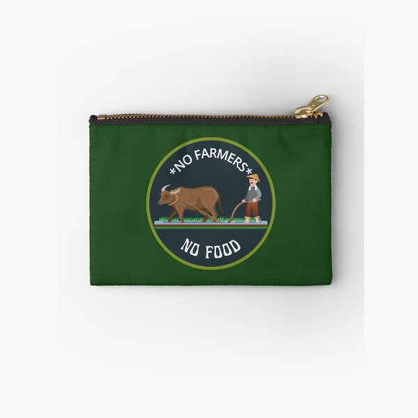 Item preview, No Farmers, No Future designed and sold by ZapStickers.
