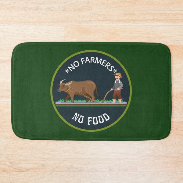Item preview, No Farmers, No Future designed and sold by ZapStickers.