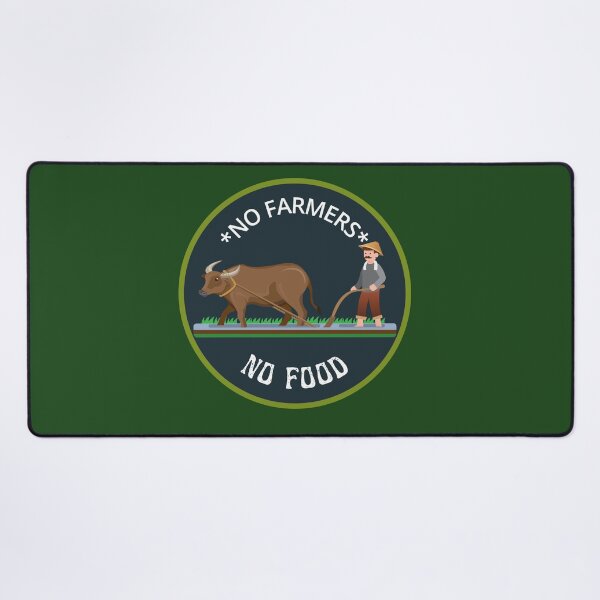 Item preview, No Farmers, No Future designed and sold by ZapStickers.